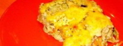 рисовая запеканка с курицей. Шаг 11