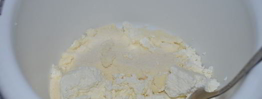 творожная запеканка с брусникой. Шаг 3