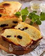 Творожная запеканка с черносливом