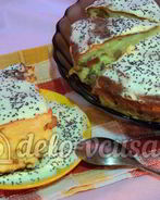 Творожная запеканка с изюмом