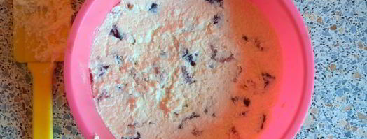 творожная запеканка с курагой и финиками. Шаг 9