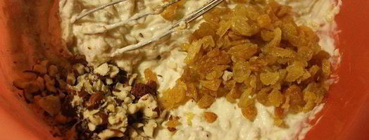 творожная запеканка с овсяными хлопьями. Шаг 3