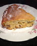 Творожная запеканка с тыквой и яблоками