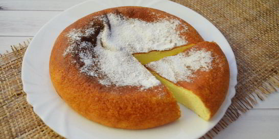 Творожная запеканка в мультиварке