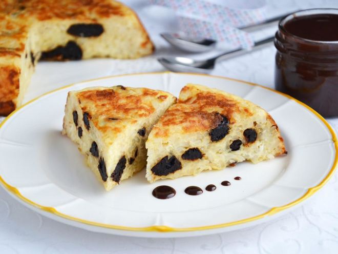 Рецепт творожно-рисовой запеканка