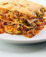 Запеканка из фарша и цуккини