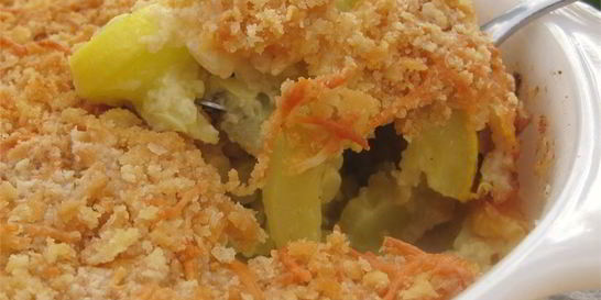 Запеканка из кабачков и сыра