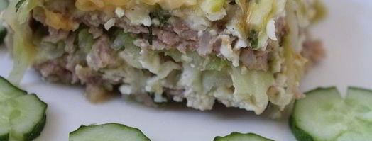 запеканка из капусты и фарша. Шаг 12