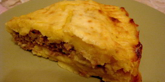 Запеканка из картофельного пюре в духовке