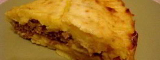 запеканка из картофельного пюре в духовке. Шаг 6