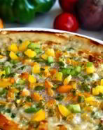 Запеканка из курицы с овощами в духовке