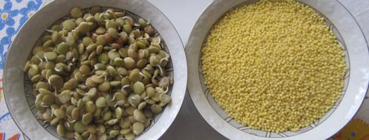 запеканка из пшена с чечевицей. Шаг 3