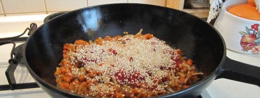 запеканка из пшена с чечевицей. Шаг 9