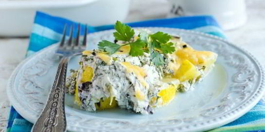 Запеканка из цуккини