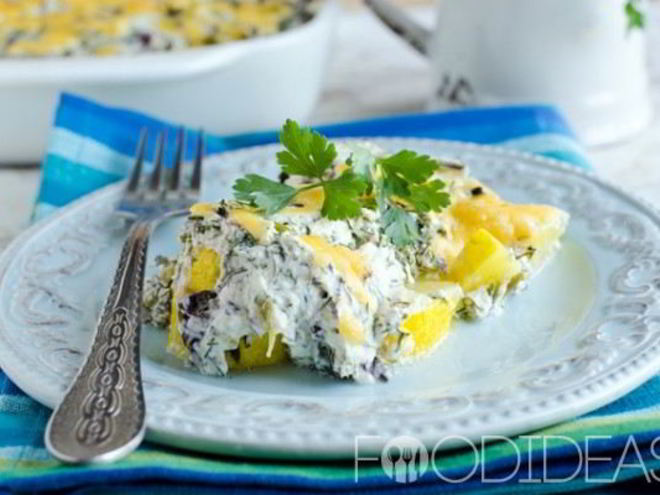 Рецепт запеканки из цуккини