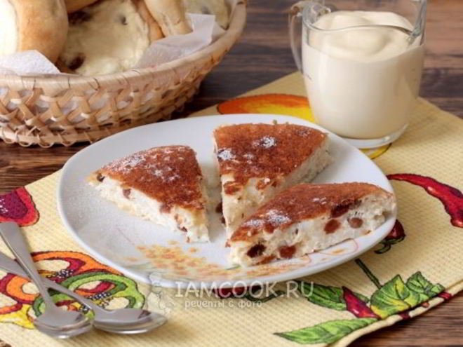 Рецепт запеканки рисовой в мультиварке