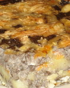 Запеканка с грибами