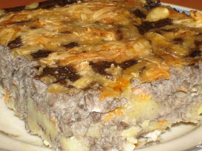 Рецепт запеканки с грибами