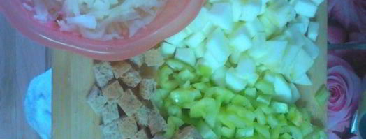 запеканка с кабачком и хлебом. Шаг 3