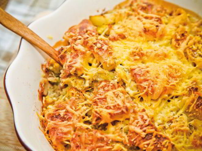 Рецепт запеканки с кольраби