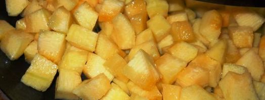 запеканка с курицей, кабачками и грибами. Шаг 4