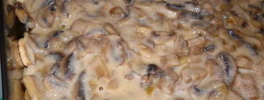 запеканка с курицей, кабачками и грибами. Шаг 8