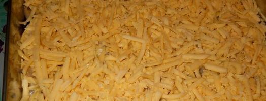 запеканка с курицей, кабачками и грибами. Шаг 9