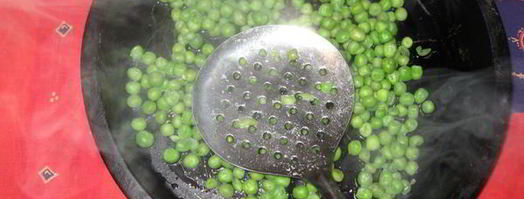 запеканка творожно-овощная тыква и горошек. Шаг 4