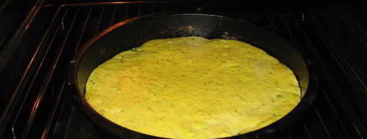 запеканка творожно-овощная тыква и горошек. Шаг 5