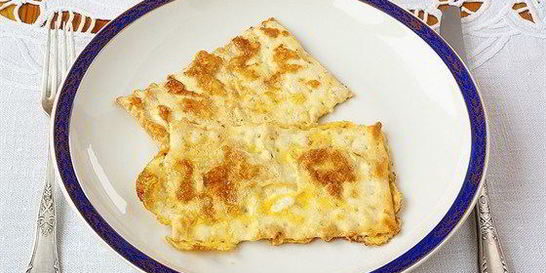 Жареная маца