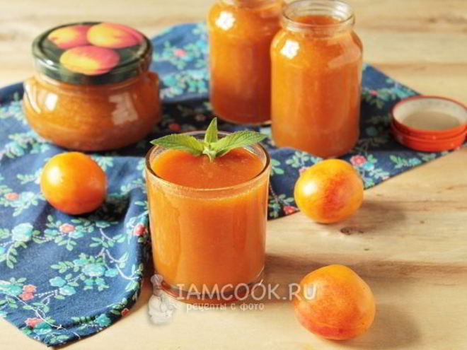 Рецепт абрикосового сока с мякотью на зиму
