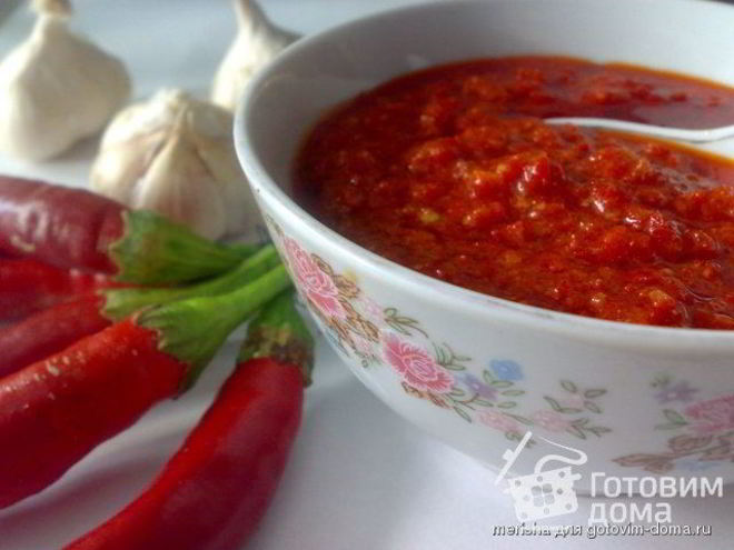 Рецепт аджики гурийской