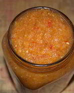 Аджика из кабачка и ябок