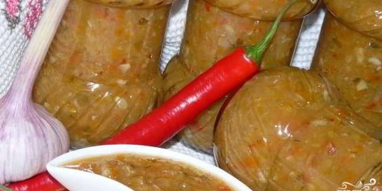 Аджика из кабачков с яблоками на зиму