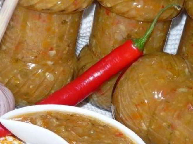 Рецепт аджики из кабачков с яблоками на зиму