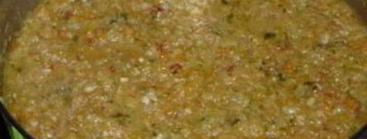 аджика из кабачков с яблоками на зиму. Шаг 4