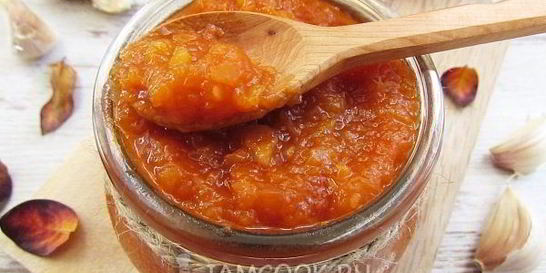 Аджика из кабачков