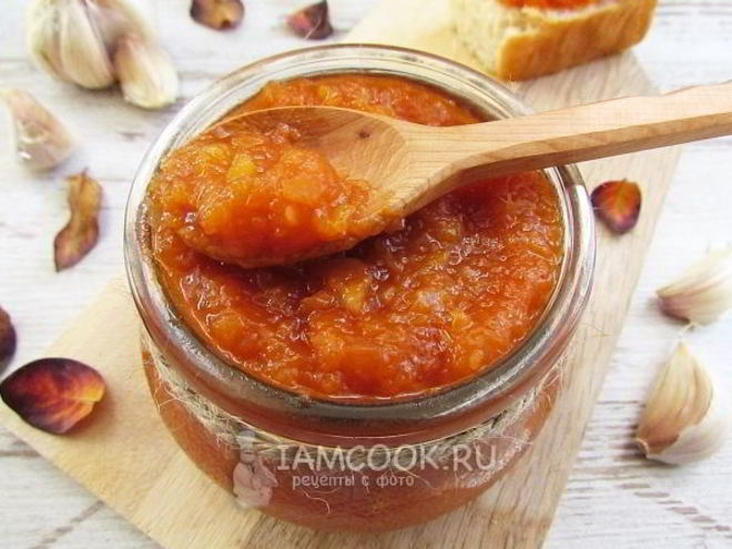 Рецепт аджики из кабачков