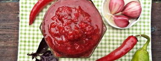 аджика из красной смородины. Шаг 13