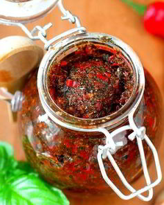 Аджика из острого перца на зиму