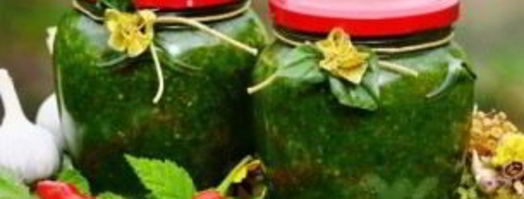 аджика из петрушки. Шаг 5