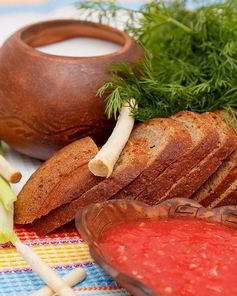 Аджика из помидоров без уксуса