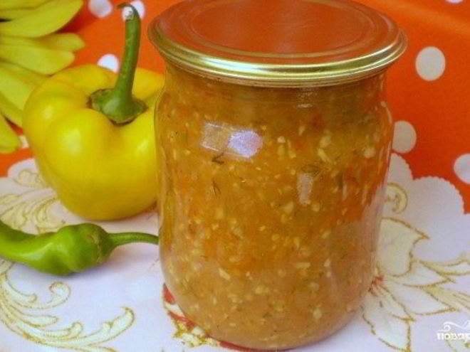 Рецепт аджики из помидоров и перца с чесноком