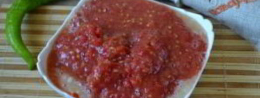 аджика с яблоками и помидорами на зиму. Шаг 4