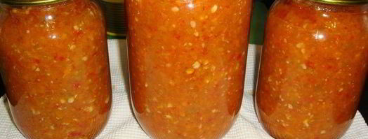 аджика с яблоками. Шаг 12