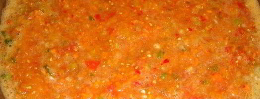 аджика с яблоками. Шаг 7