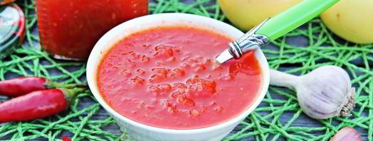 аджика сладкая на зиму с яблоками. Шаг 11