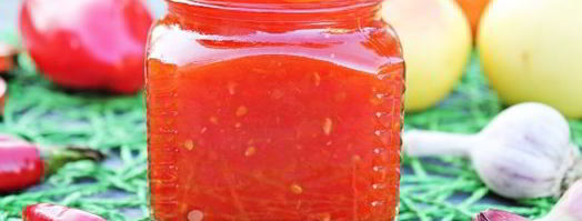 аджика сладкая на зиму с яблоками. Шаг 12
