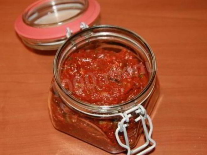 Рецепт аджики сырой