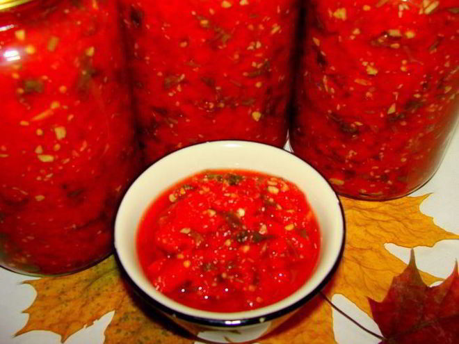 Рецепт аджики